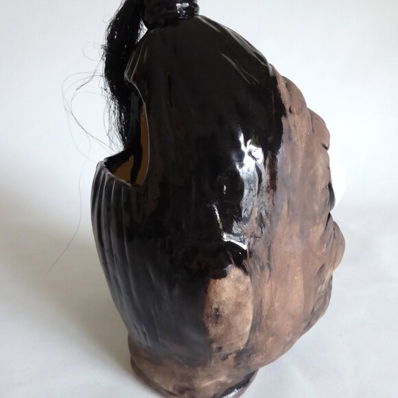 NEW LE #50 2013 LIFESIZE BEETLEJUICE SHRUNKEN HEAD CERAMIC TIKI MUG - Picture 4 of 10